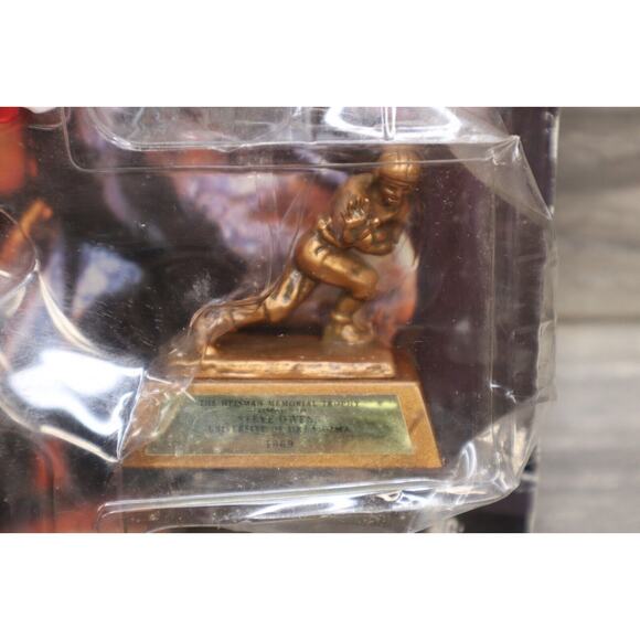 Starting Lineup Heisman Collection Steve Owens University Oklahoma 1969 Trophy - Picture 11 of 14